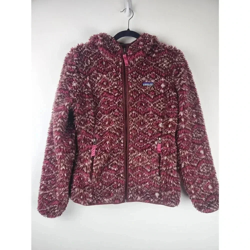 Patagonia Retro X Pile Cardigan Jacket Full Zip Womens Medium Balsamic.